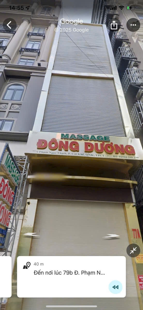 Bán khách sạn 8 tầng mặt tiền Phạm Ngọc Thạch, Cái Khế, Cần Thơ - Dòng tiền 60 triệu/tháng
