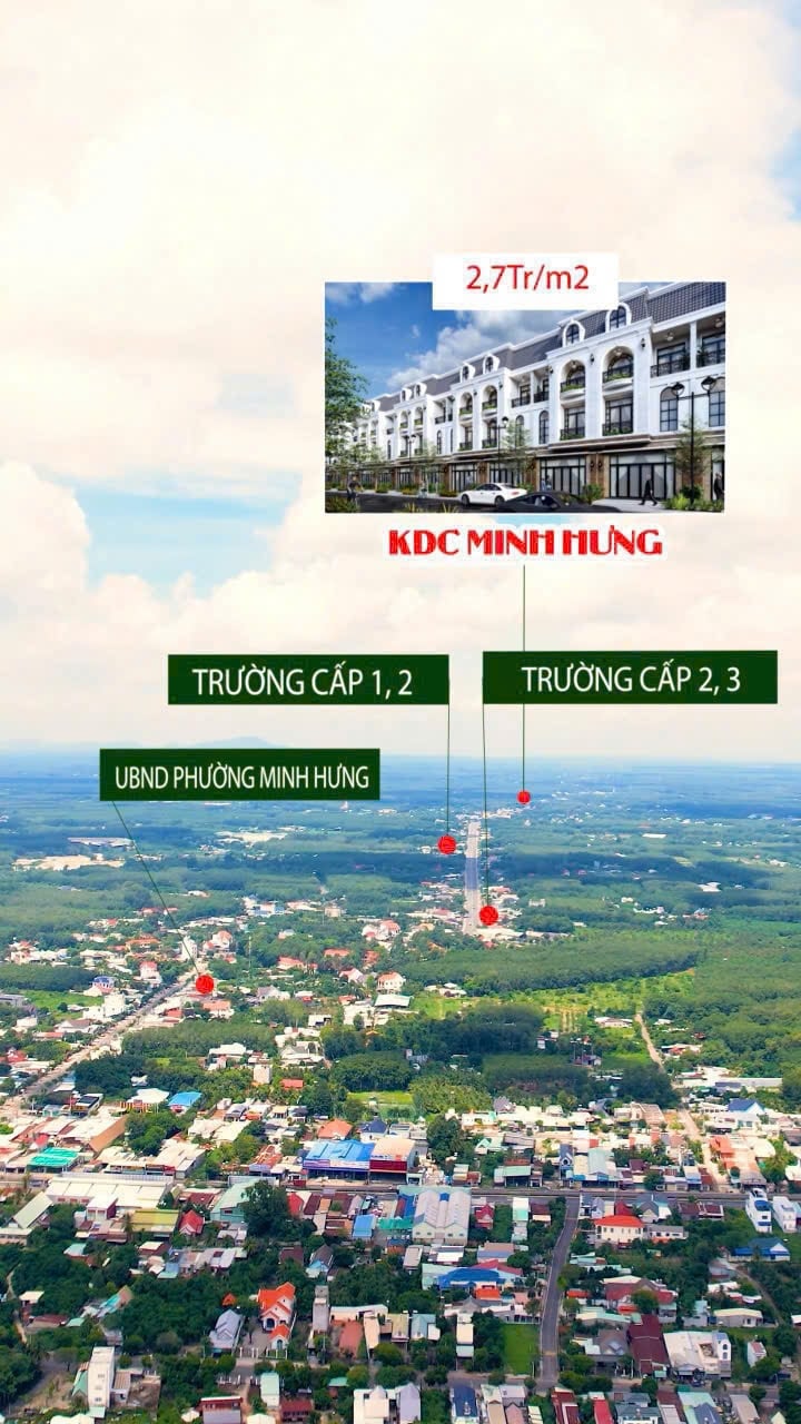 Nhà trung tâm Chơn Thành - Giá Tốt, Sẵn Sàng Dọn Vào Ở Ngay
